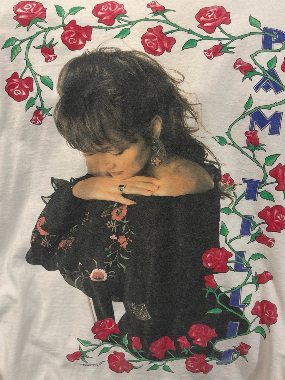 Vintage 1994 Pam Tillis Mi Vida Loca Sweetheart’s Dance Double Sided Tee